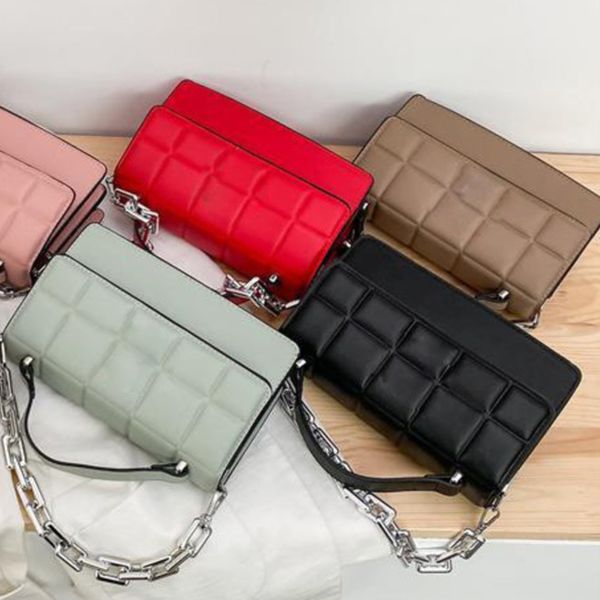 

onthego family bags 2021 akend wholesale color f leisure shoulder business style p zhouzhoubao123 c crossbody tb saddle bag quilted handbags, Black