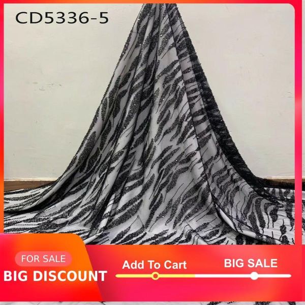 

ribbon fashion french lace garment fabric shiny design dress full sequins for lady party 5 yards, Pink;blue