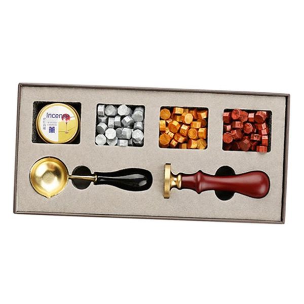 

wax seal stamp kit beads sealing for envelopes letter kits craft greeting cards