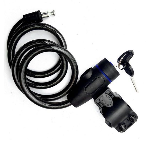 

bike locks cycling theft spiral steel accessories lightweight grills protective bicycle lock combination code cable for
