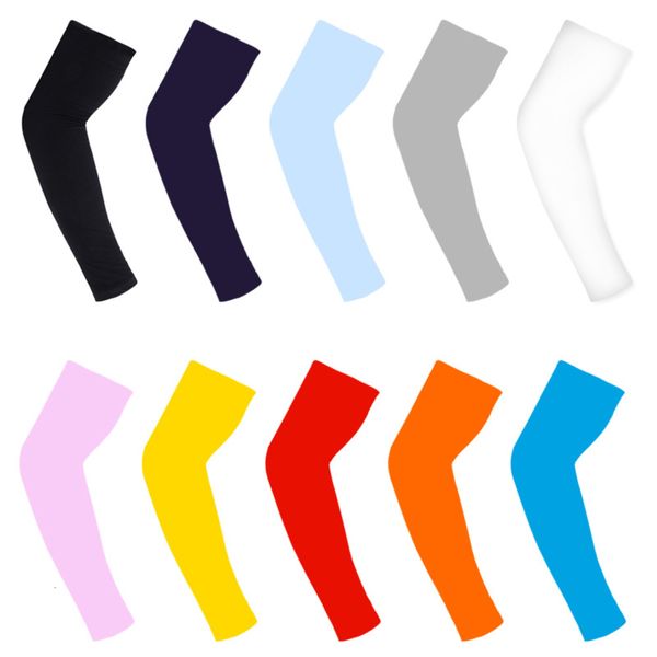 

bright red ice silk sunscreen sleeve can be used for outdoor cycling, arm upf50+