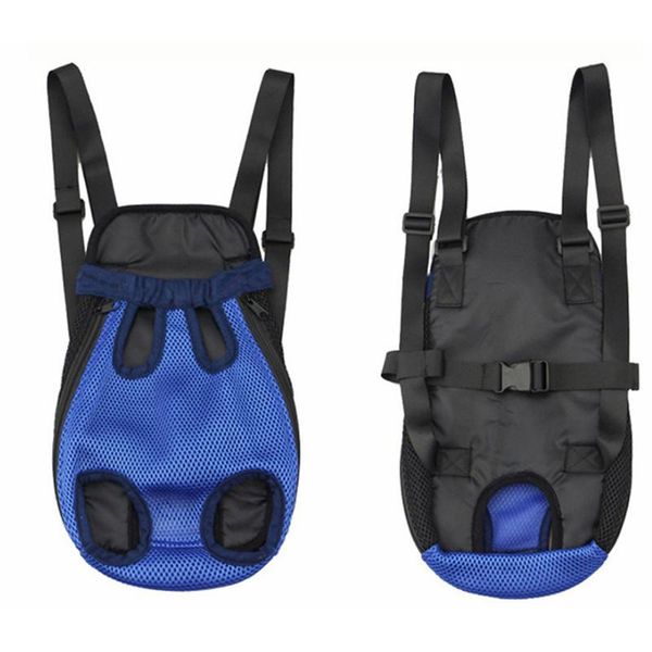

durable portable pet front chest backpack carrier bag comfortable shoulders carrying bags for dogs supplies size s-xl dog car seat covers