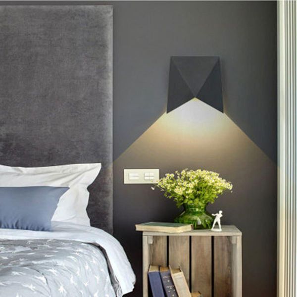 

wall lamp modern led diy single head luminous personality creative living room bedroom bedside outdoor courtyard