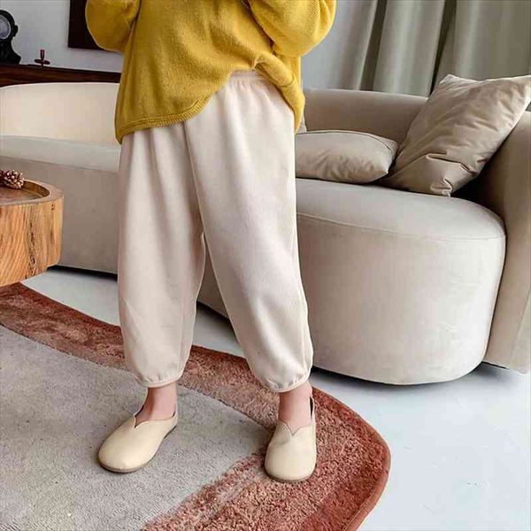 

spring arrival girls casual pants kids korean design trousers, Blue