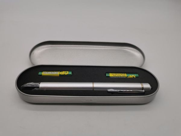 

infrared excitation pen for check the ir ink or body skin highlighters, Black;red