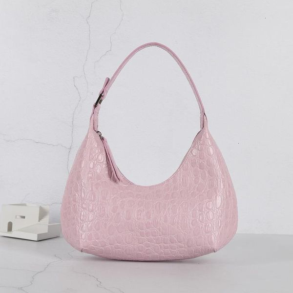 

dumplings alligator half moon summer new fashion underarm leather women's bag