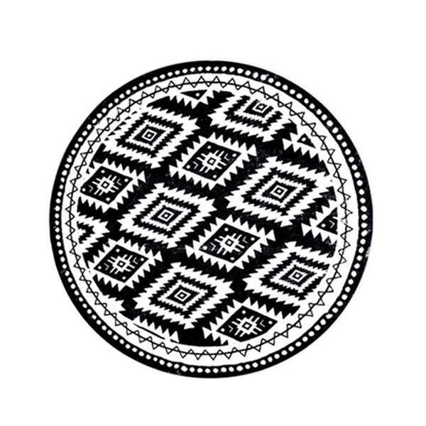

carpets home decor artificial cashmere round carpet living room modern kitchen floor mat bedroom kids playroom fashion printed bathroom