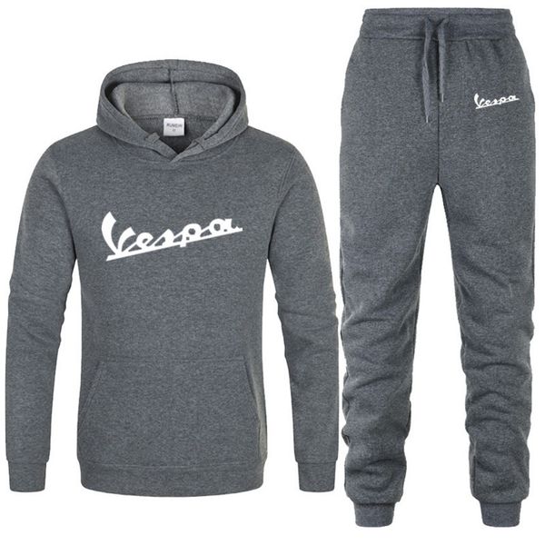

men's sweater vpa casual sports hooded sweater set sweatshirt coat, Black
