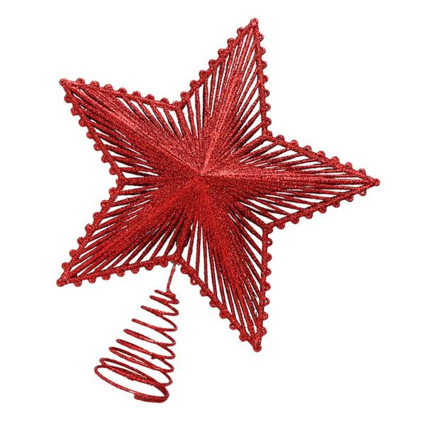 

christmas decorations sparkling tree er hollow out star xmas decor party supplies
