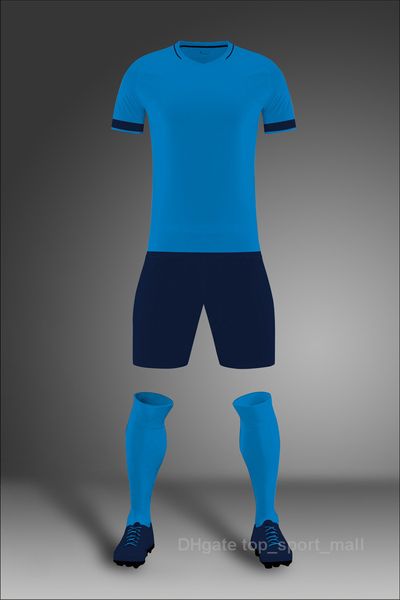 Kits de futebol de camisa de futebol cor azul branco preto vermelho 258562297