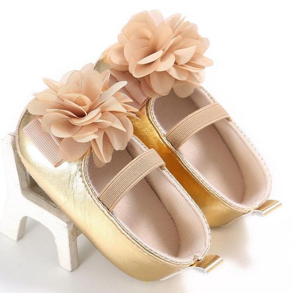 

first walkers boiiwant 0-18m toddler baby girl princess flower leather shoes cute kid soft sole crib prewalker