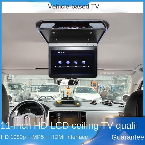 

car video 11-inch mounted ceiling display mp5 high-definition lcd tv mobile phone projection screen interconnection