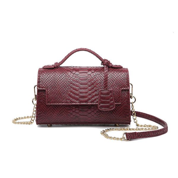 

bags women 2021 autumn and winter trend fashion snake pattern portable one shoulder messenger bag