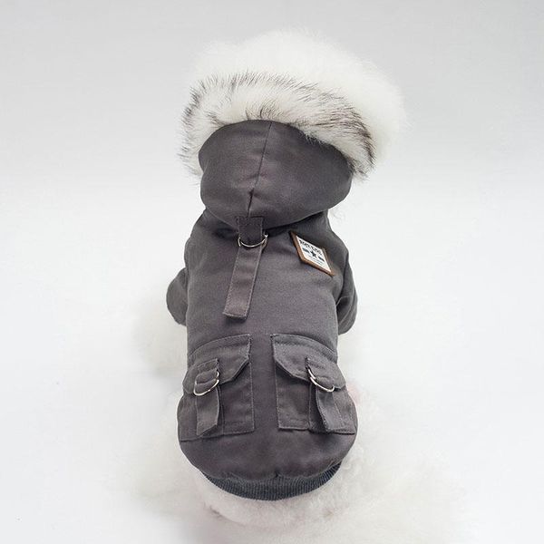 

cat costumes 2021 winter pet clothes windproof waterproof puppy dog coat jacket military style kitty clothing s m l xl xxl