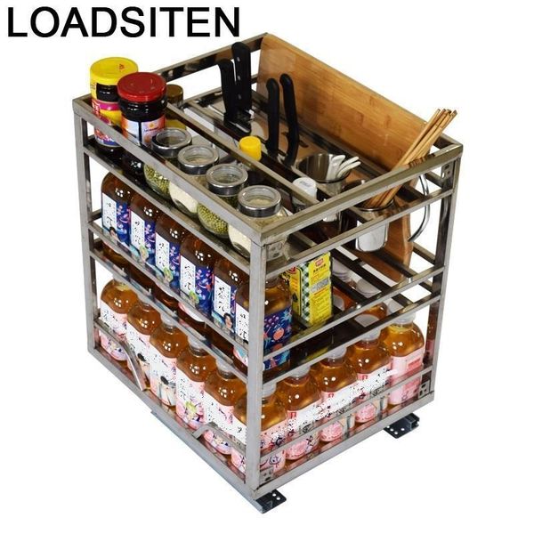 

de cosina rangement cuisine pantry organizador accessories stainless steel cozinha organizer cocina kitchen cabinet basket storage & organiz