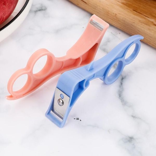 Newpeeling Knife Tools Cucina Anello Creativo Melon Planer Fruit Peeler Orange Peelers Raschietto Articoli per la casa Cucine Utensili RRB12192