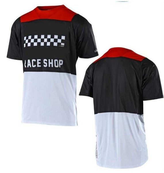 

cycling jersey short-sleeved jacket, men's summer mountain cross-country motorcycle racing suit t-shirt polyester quick-drying can be c