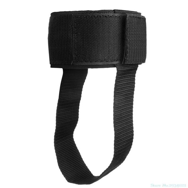 

ankle support d-ring strap gym foot cable attachment thigh leg pulley weight lifting drop ship, Blue;black