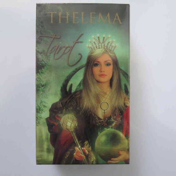 

new tarot oracles mysterious divination thelema tarot deck for women girls cards board game