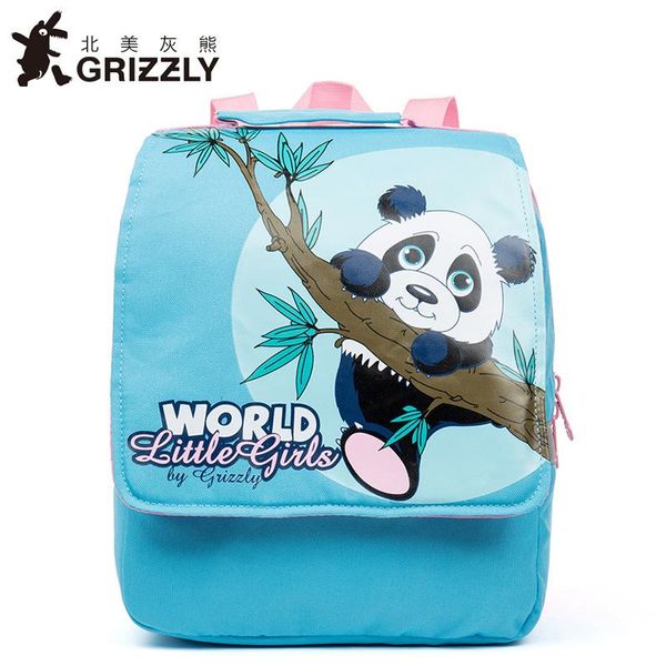 

backpack grizzly cartoon printing children kids schoolbags for boys backpacks orthopedic zipper primary school bags mini lovely schoolbag