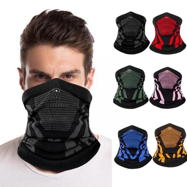 

cycling caps & masks headscarf autumn winter outdoor sports warm thick ear windproof mountaineering skiin y8u4, Black