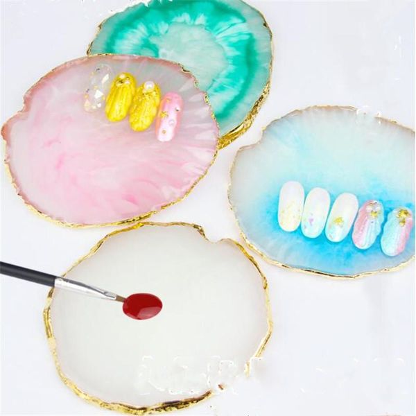 

display tray jewelry plate resin storage painted necklace ring earrings decoration organizer boxes & bins