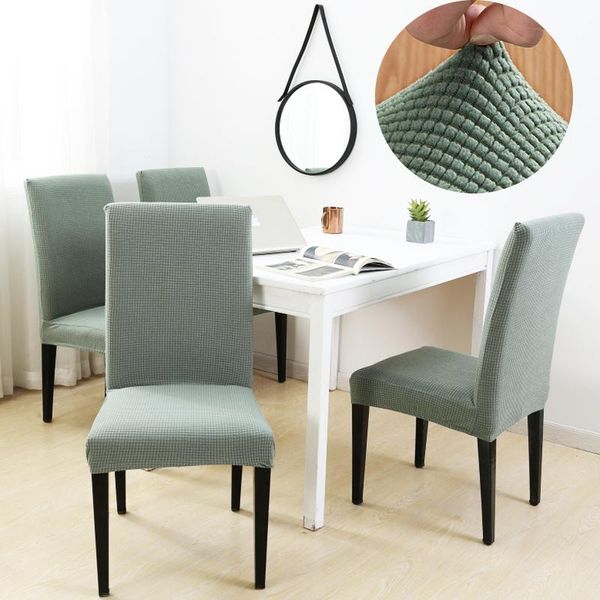 

chair covers solid jacquard spandex for wedding dining room office banquet housse de chaise cover