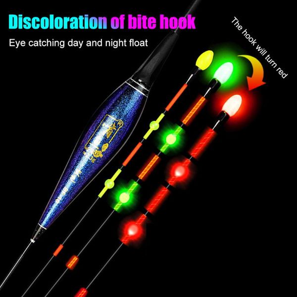 

fishing float fish bite hook gravity sensor glowing electric floats accessories