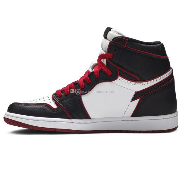 

jumpman 1 high og bloodline basketball shoes 1s sneakers 555088 062