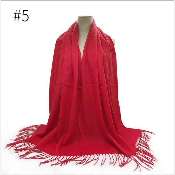 

cycling caps & masks women cashmere scarves fashion solid color long lady thin shawls hijabs wraps, Black