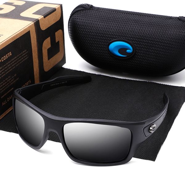 

retro mirror square sunglasses men costa brand design sport sun glasses anti-glare uv400 outdoor driving travel goggles, White;black