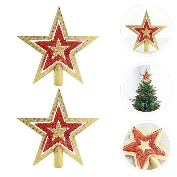 

christmas decorations 2pcs chic tree star er fashion decor xmas ornaments