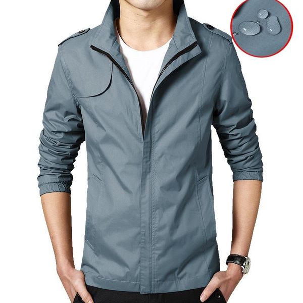 

men's jackets sports jacket autumn flight suit outdoor korean style slim youth casual thin windbreaker cazadora hombre, Black;brown