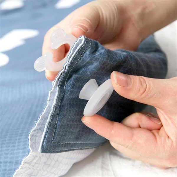 

clothing & wardrobe storage 8/12pcs comforter grippers quilt clip portable blankets sheet accessories fastener clips plastic bed duvet holde