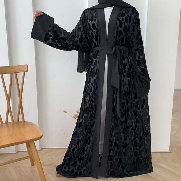 

black eid mubarak kaftan dubai abaya turkey kimono cardigan hijab muslim dress islamic clothing abayas for women robe femme ete, Red