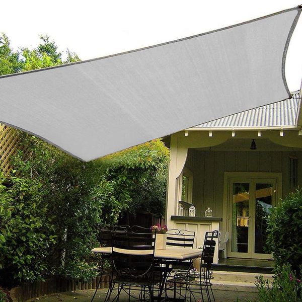 

shade protection 70% waterproof oxford cloth outdoor sun sunscreen sails net canopies yard garden encrypted4*6m 5*6m 6*8m