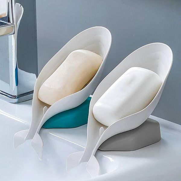 

soap dishes 19.5cm dolphin shape box bathroom holder dish storage plate tray case supplies gadgets