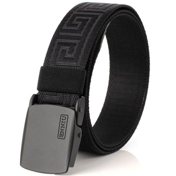 

man's canvas belt automatic leisure student's fashion woman 's belts, Black;brown