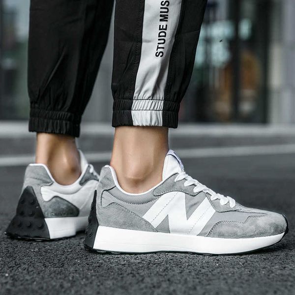 

spring and autumn bain cool running men's sho summer yuanzu grey dad's ins super fire sports