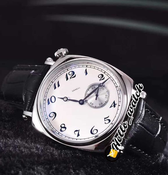 

designer watches historiques 1921 steel case 82035/000p-b168 white dial automatic mens watch leather strap gents 5 color discount