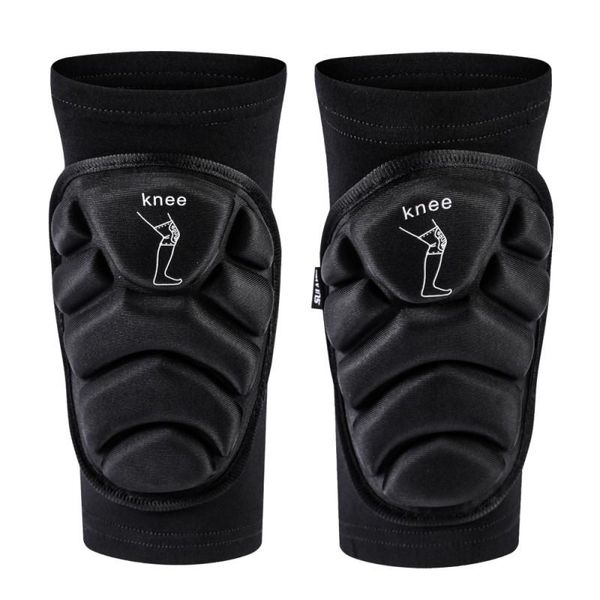 

elbow & knee pads motocycle off-road riding soft elastic breathable lycra ski skating roller skates sports protector, Black;gray