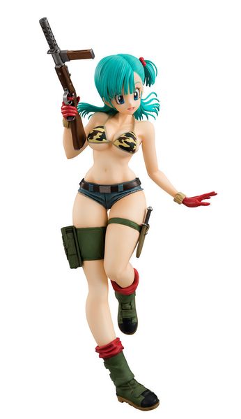 

seven dragon girls girl bulma buma military bikini hand doll