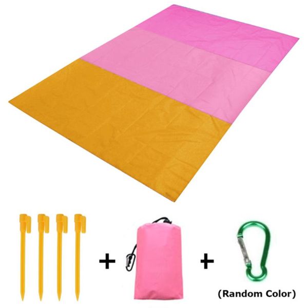 

outdoor pads 2021 200x210cm camping travel mat breathable hike picnic beach camp sleeping blanket collapsible