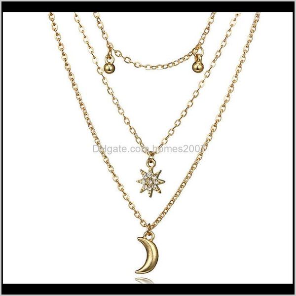 

& pendants jewelryotoky alloy chokers for chain necklace butterfly necklaces women clothing aessories drop delivery 2021 rvda1, Golden;silver