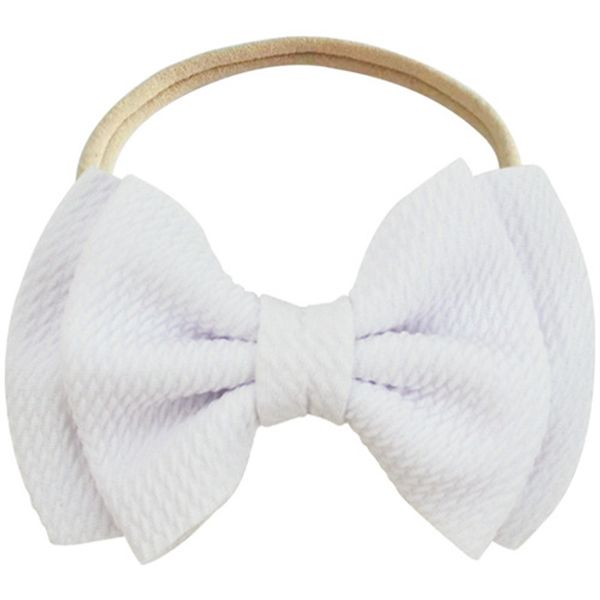 

4.7inch baby bows headbands elastic cloth fashion hair band accessories christmas headwear ornaments multi color 2 5be g2, Slivery;white