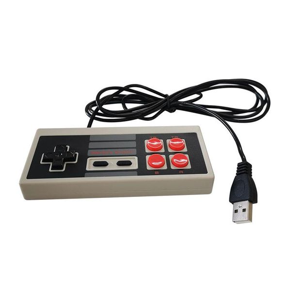 

game controllers & joysticks usb plug nes wired handle controller pc/usb/nes computer retro
