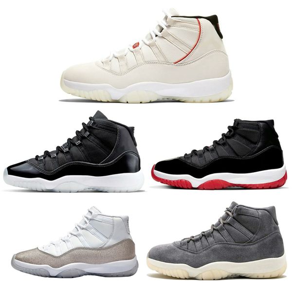 

2021 new 11s high 11 jumpman basketball shoes white red mens sports trainers 45qqhj