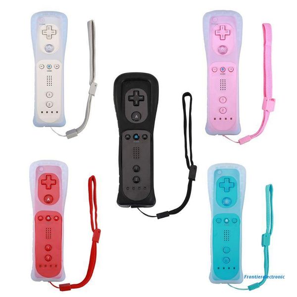 

game controllers & joysticks wireless gamepad with silicone case for wii remote controller joystick