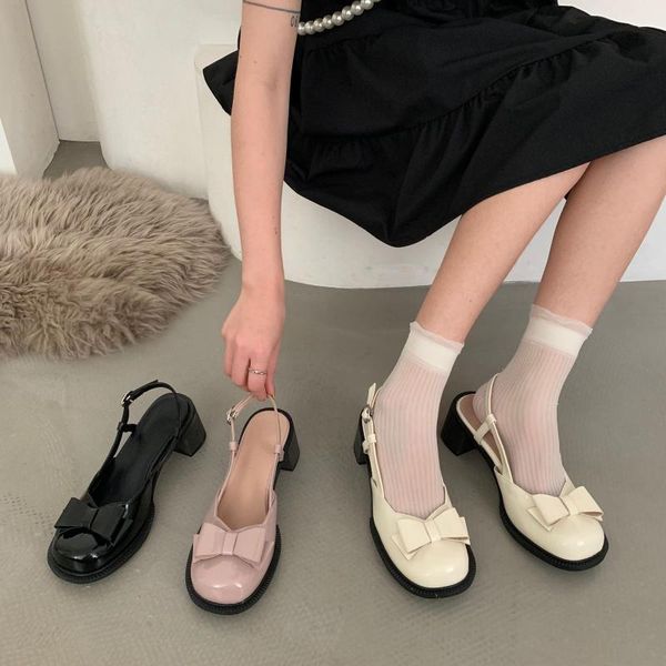 

dress shoes comfort for women high heel sandals 2021 summer suit female beige high-heeled girls retro block black fashion clear pu sca
