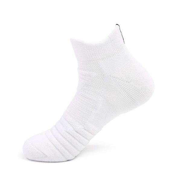

sports socks men cotton sweat absorption breathable anti skid running outdoor hiking sport sock grand, Black